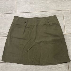 Forever 21 Olive green mini skirt